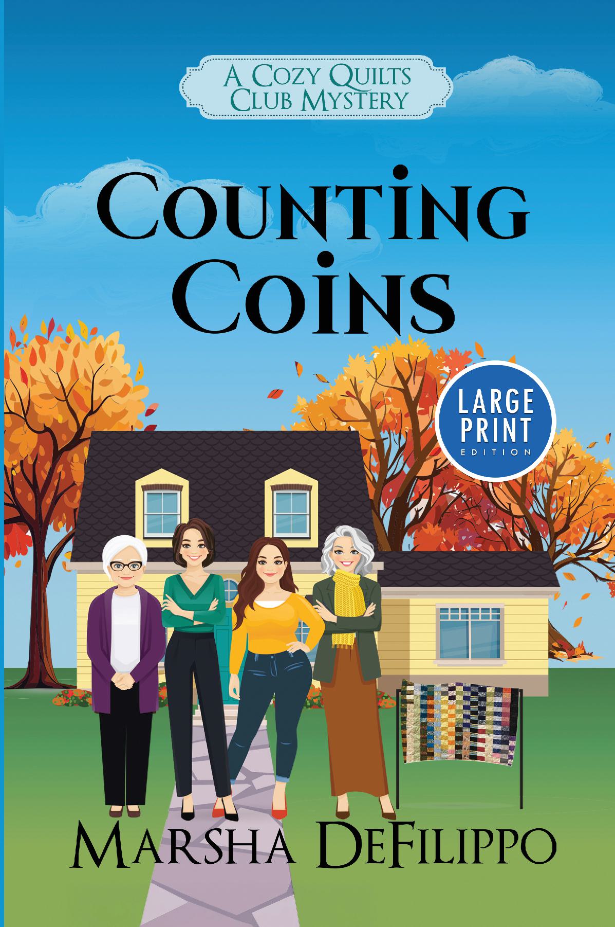 Counting Coins Large Print