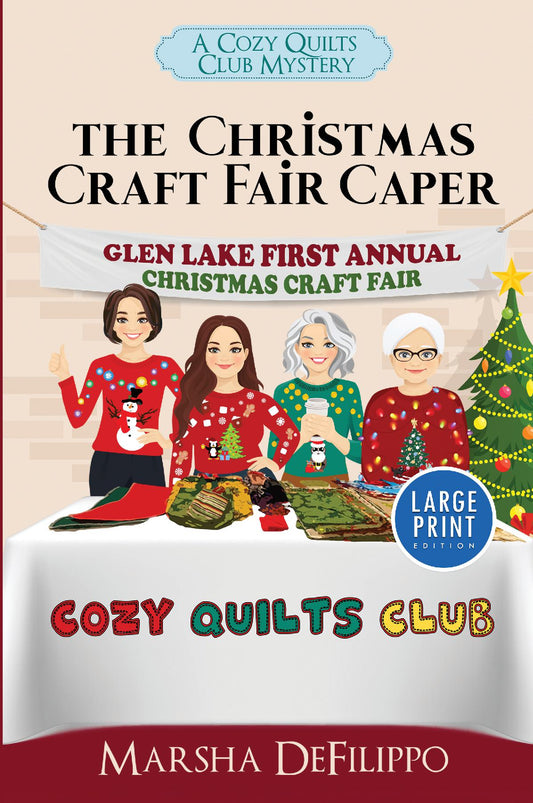 The Christmas Craft Fair Caper Large Print