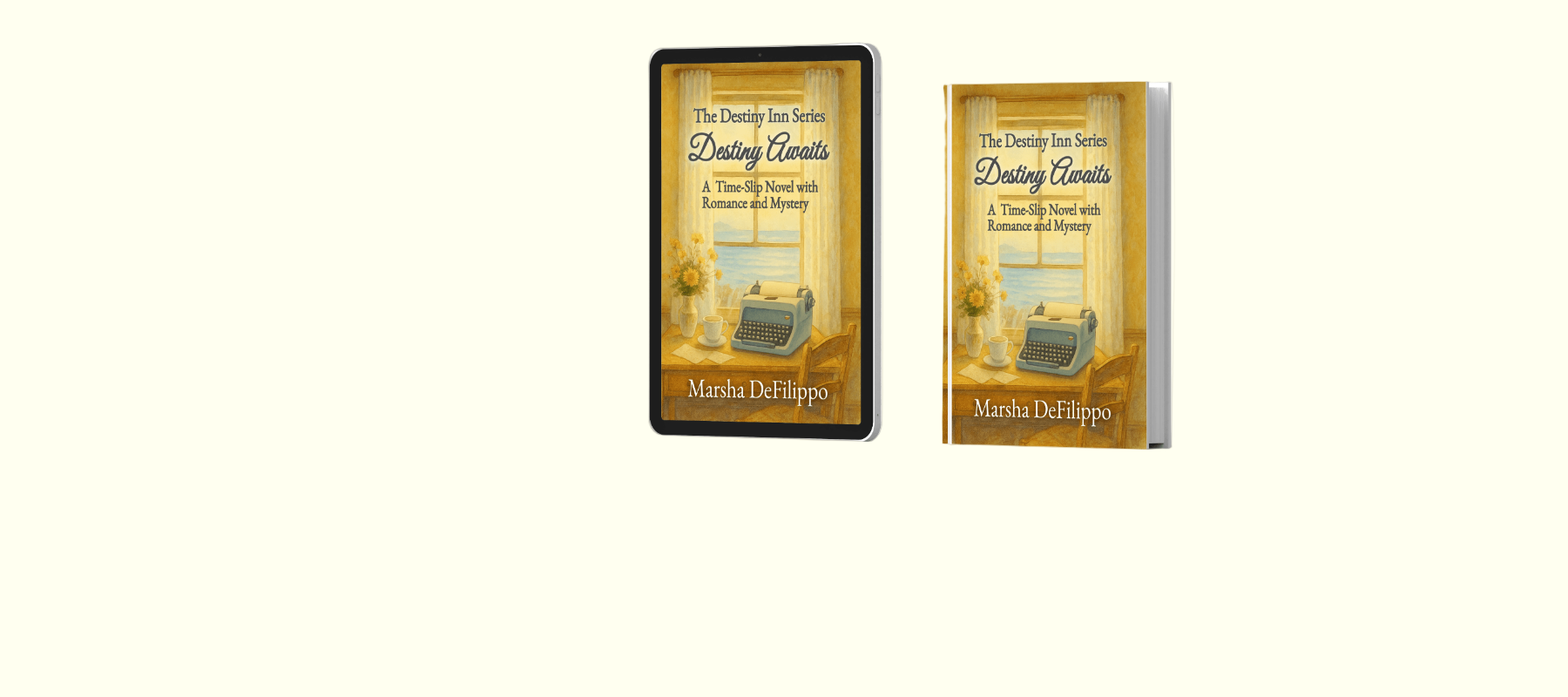 Ebook and paperback image of Destiny Awaits book